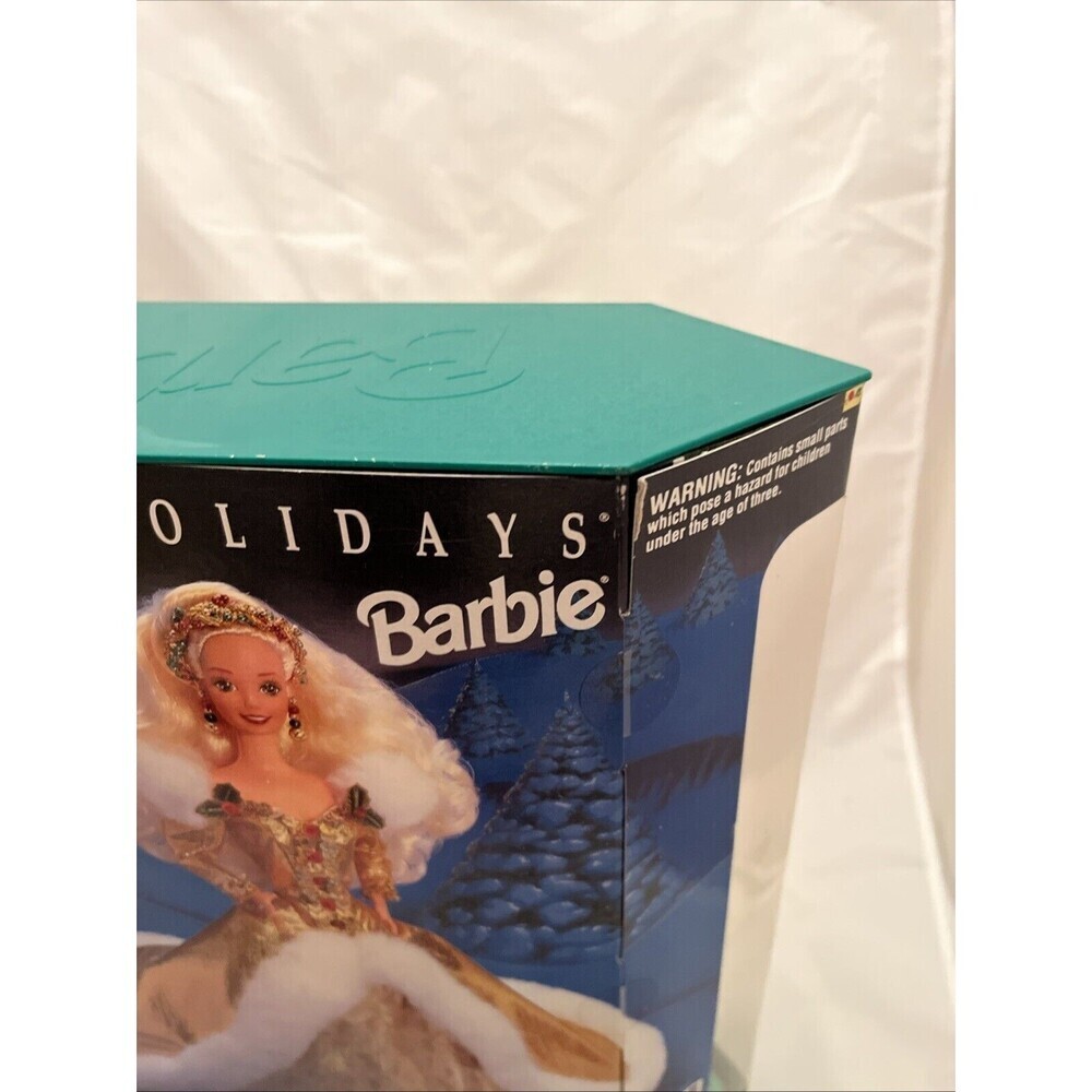 Happy Holidays 1994 Barbie Doll, Vintage, Unopened - Picture 11 of 16